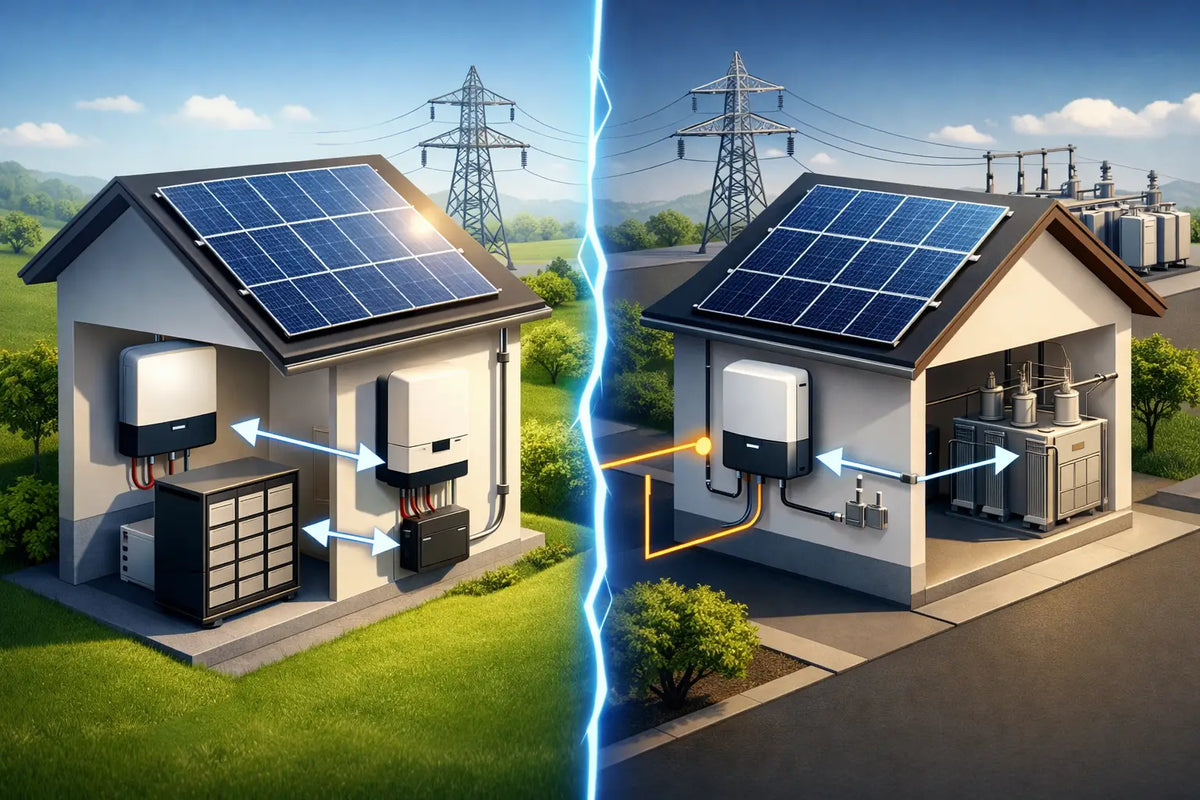 Hybrid inverter vs on grid: Ποιο συμφέρει;