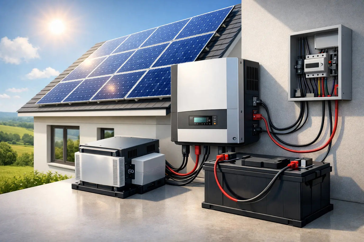 Πώς συνδέεται η μπαταρία με inverter σωστά