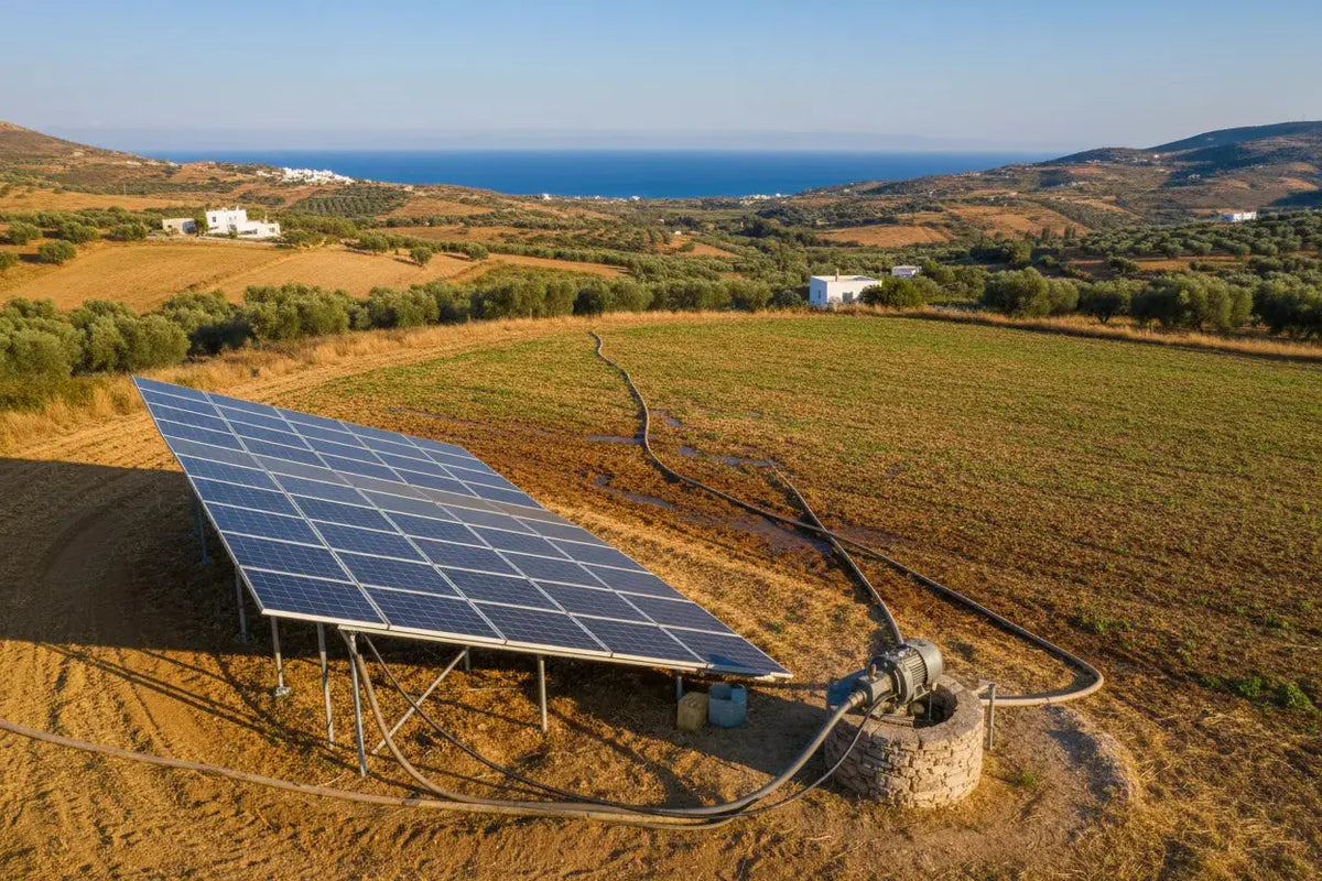 Φωτοβολταϊκά για Γεωργία – Άρδευση, Αντλίες & Επιδοτήσεις 2026