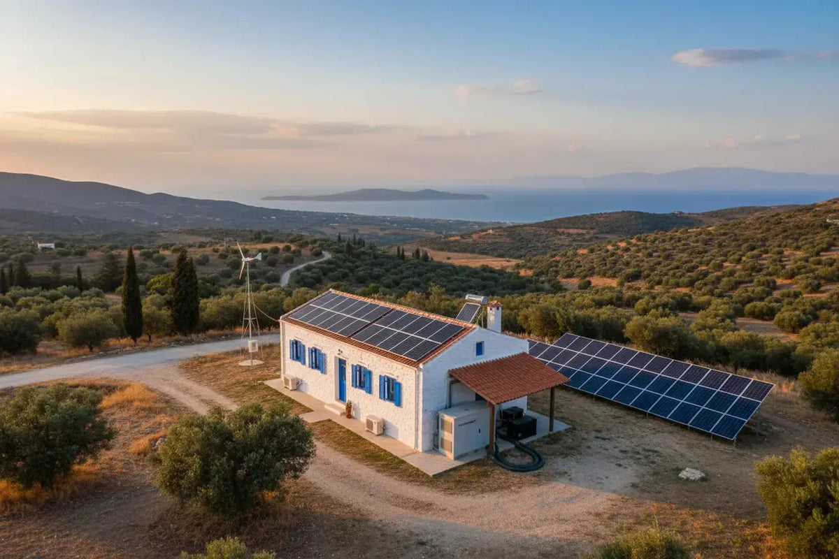 Φωτοβολταϊκά χωρίς Δίκτυο – Νομικό Πλαίσιο & Οδηγός για Ελλάδα 2026