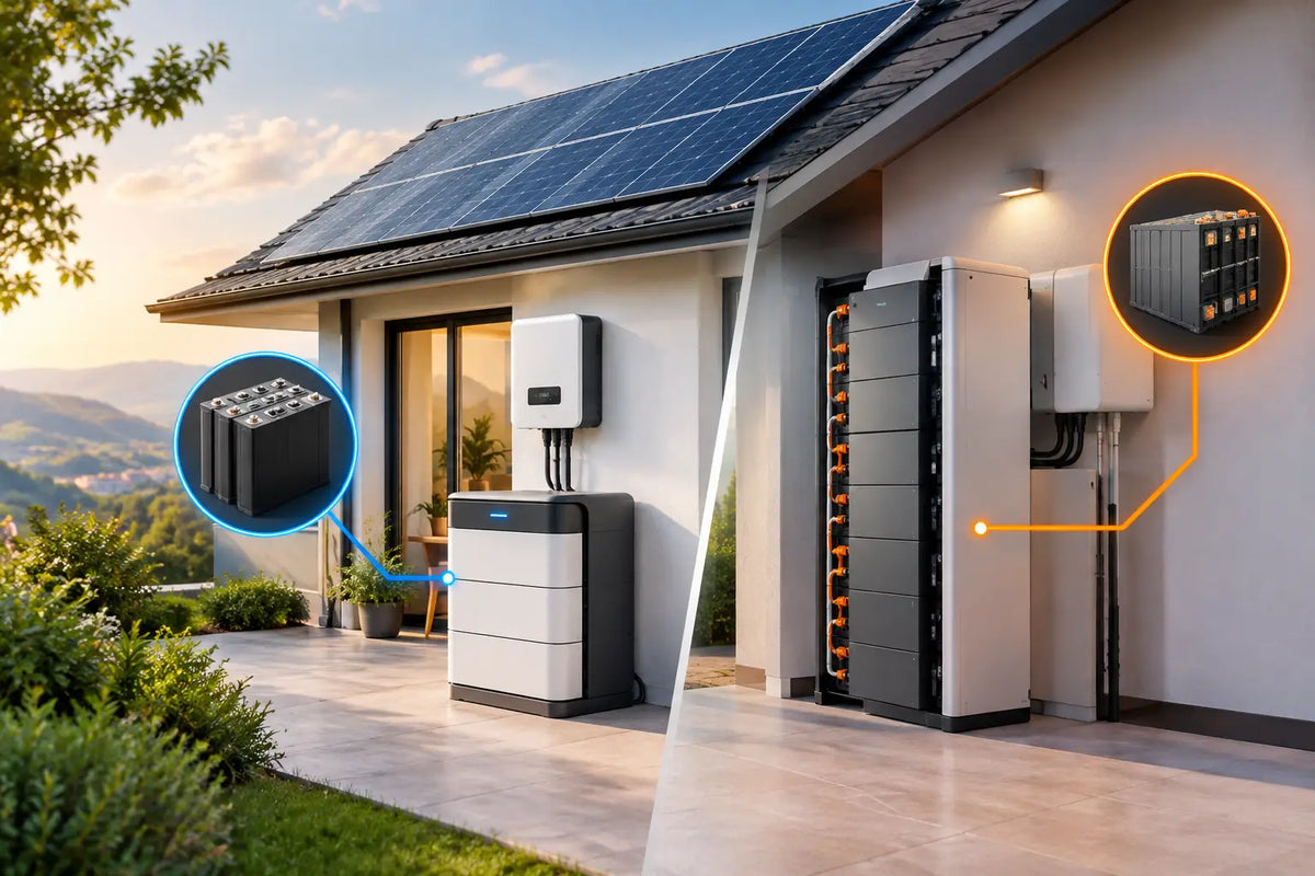 High-Voltage or Low-Voltage Batteries for Solar Systems