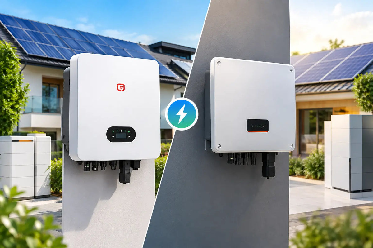 GoodWe ή SolarEdge inverter: ποιος ταιριάζει;