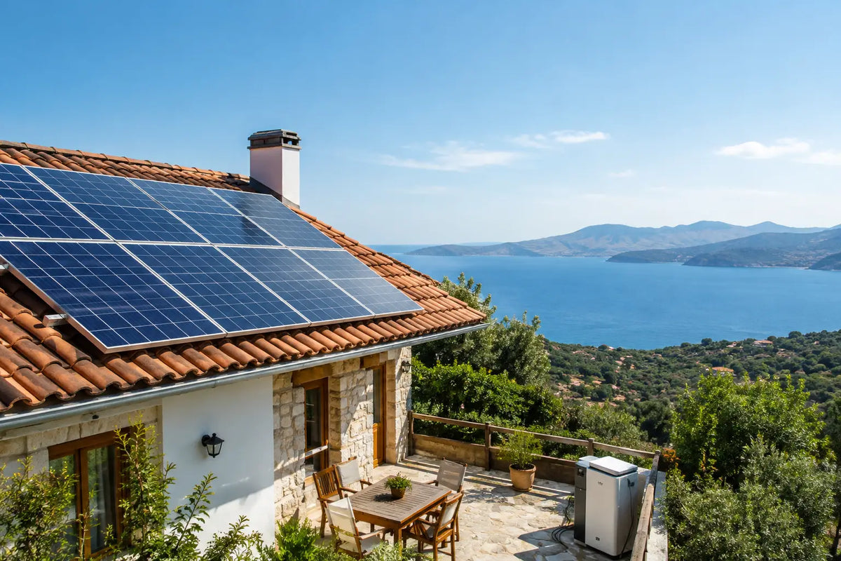 Καλύτερες λύσεις φωτοβολταϊκών για εξοχικό