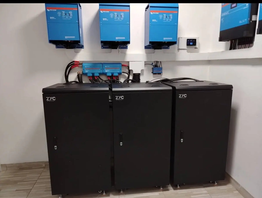Victron Energy, Deye and Pytes for Off-grid Photovoltaics