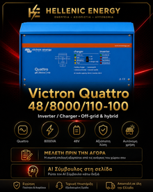 Inverter with Charger Victron Quattro 48/8000/110-100/100