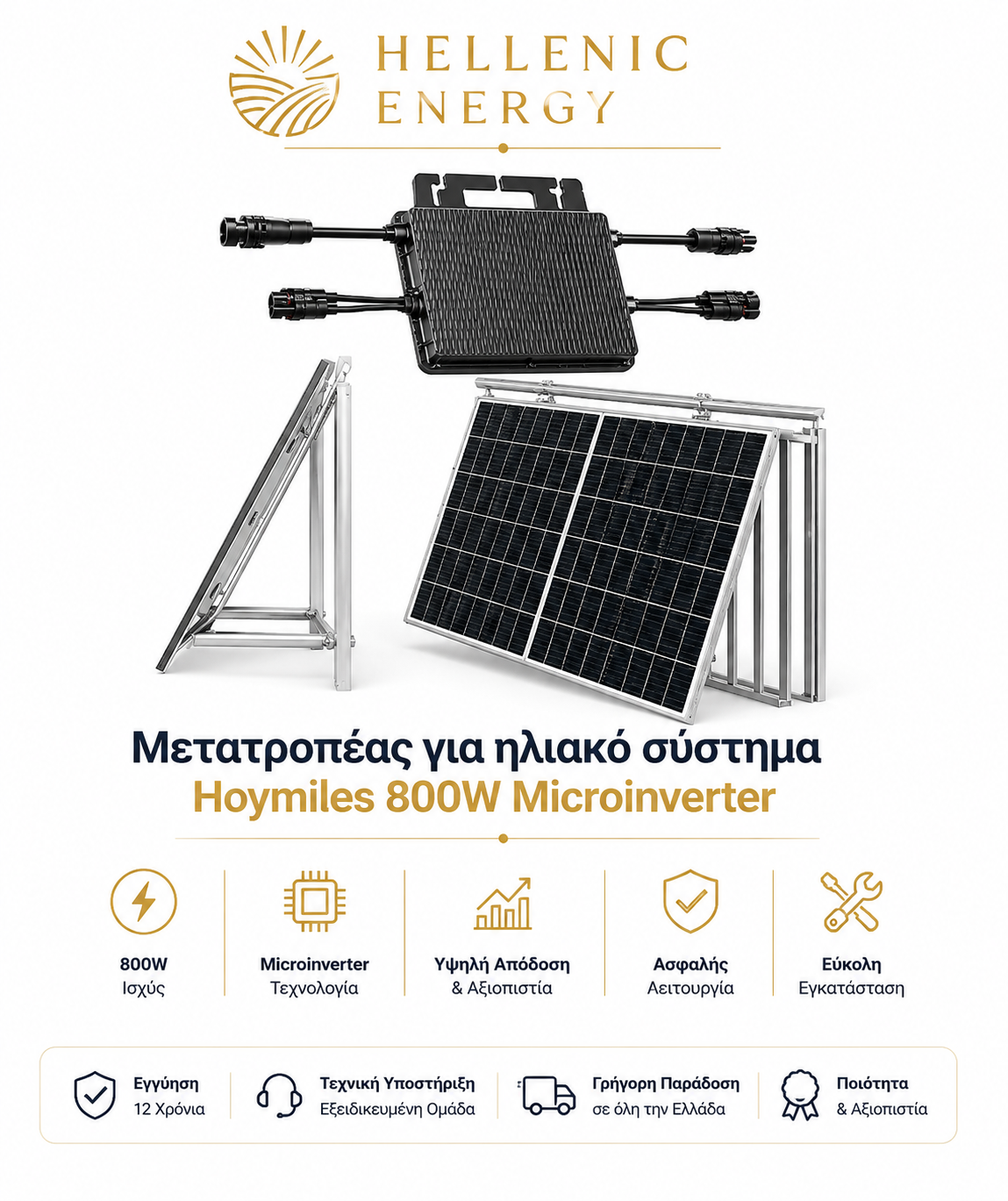 Μετατροπέας για ηλιακό σύστημα Hoymiles